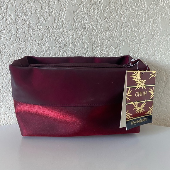 Yves Saint Laurent Handbags - YSL Opium Makeup Cosmetic Pouch Bag